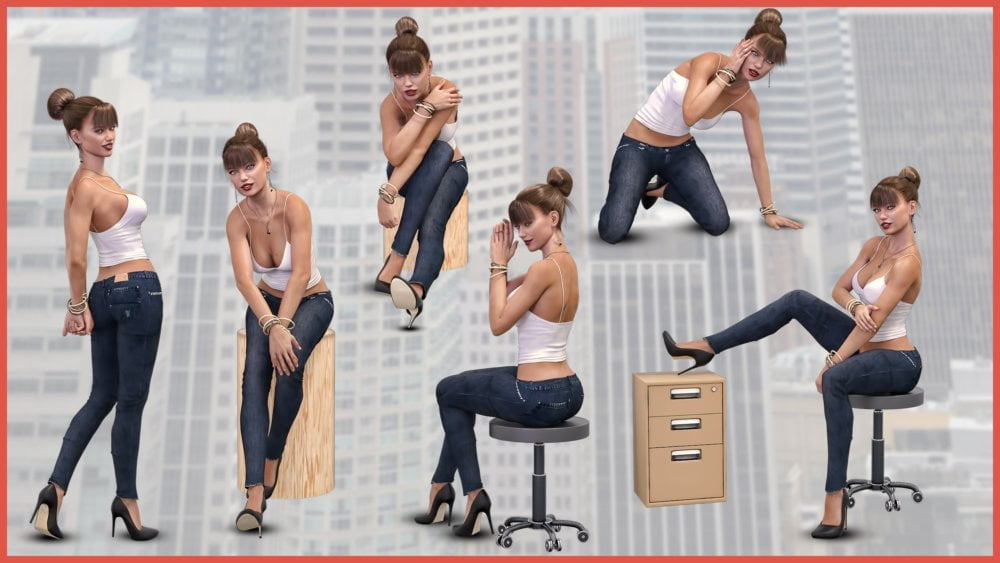 i13 Sizzle Pose Collection