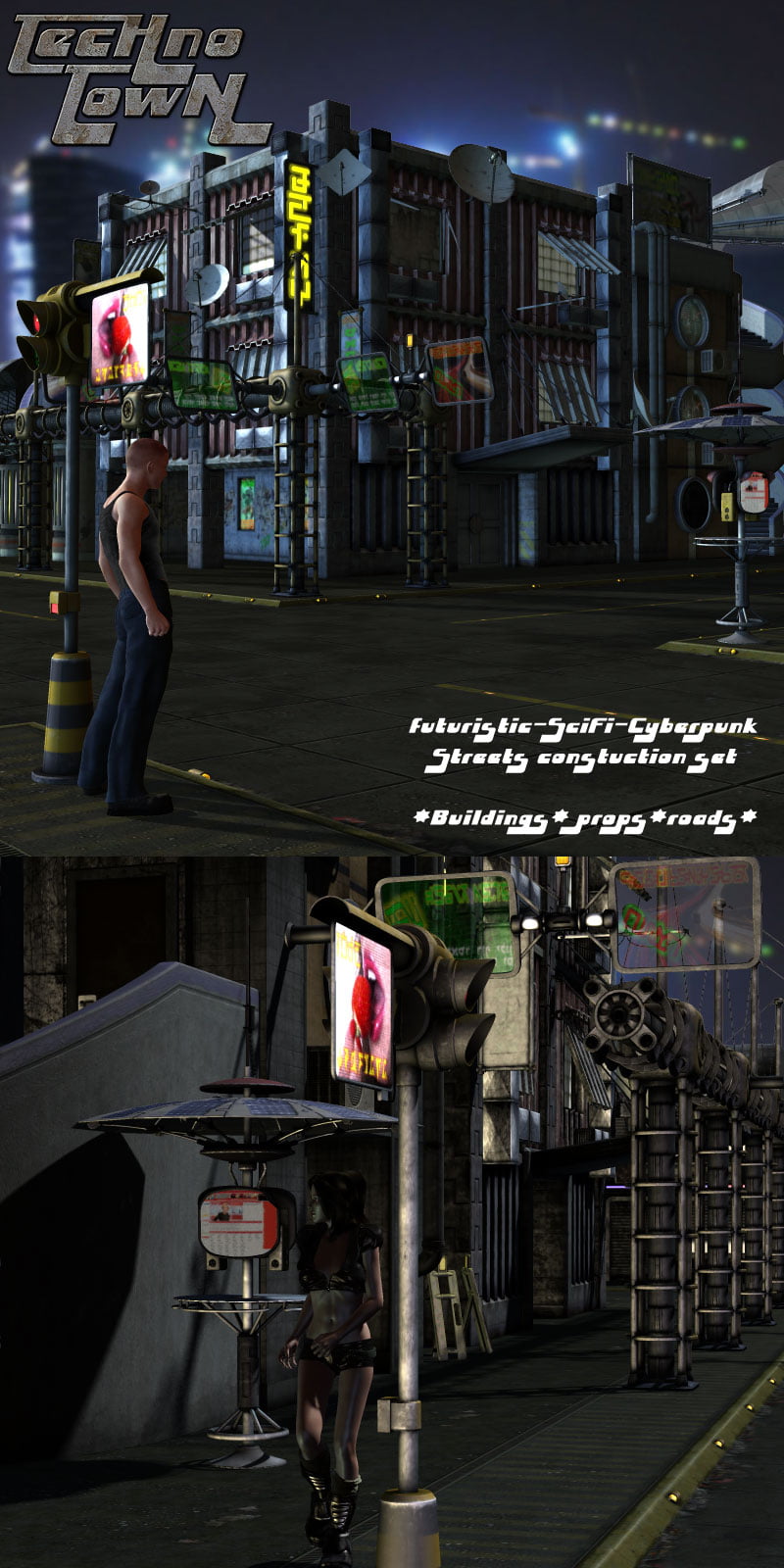 Techno Town Construction Set Vol 1