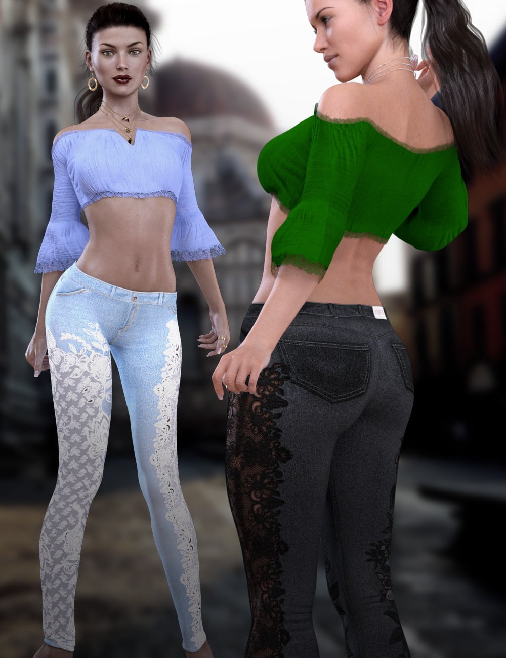 X-Bohemia Outfit for Genesis 3 Female(s)
