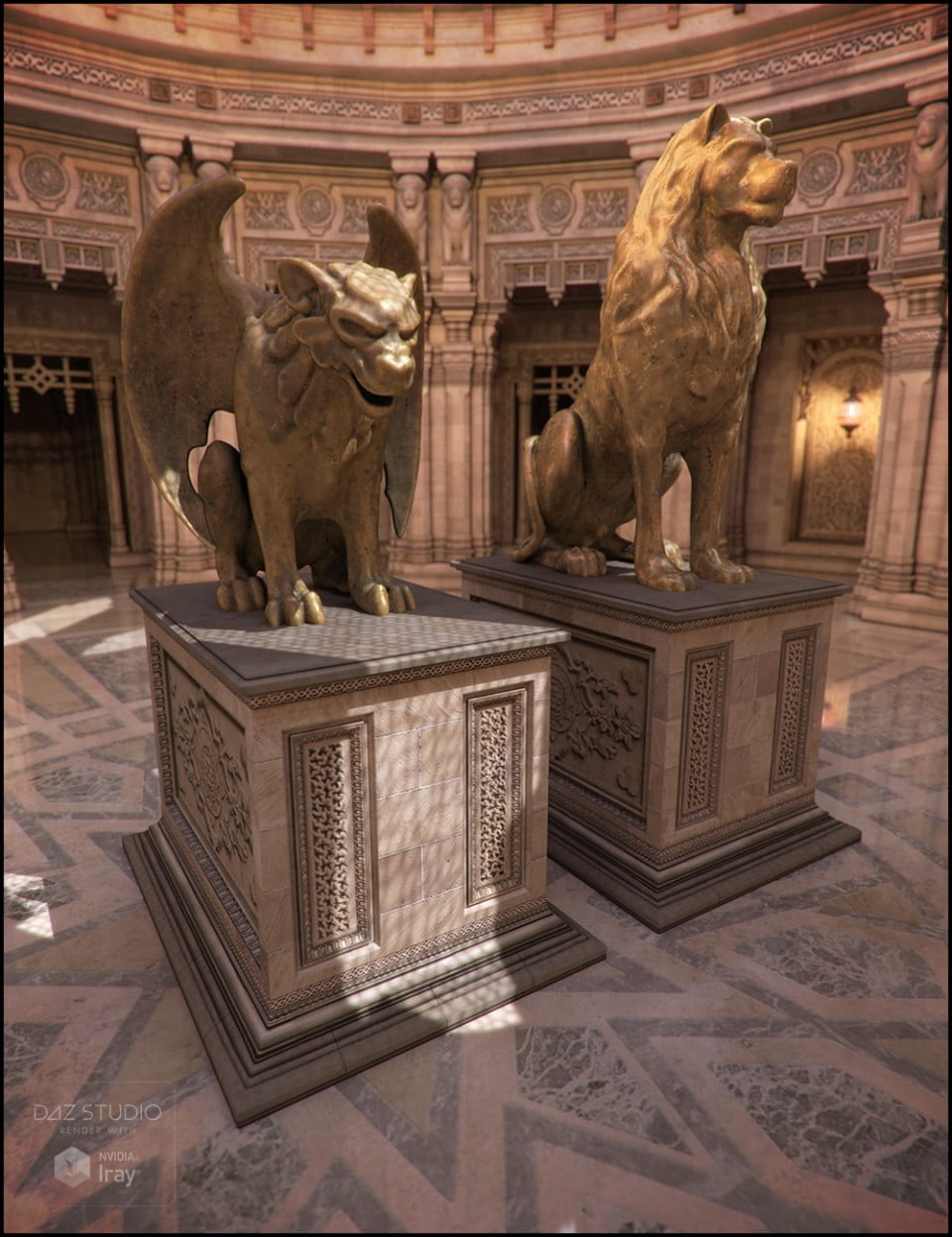 Aslan Statues