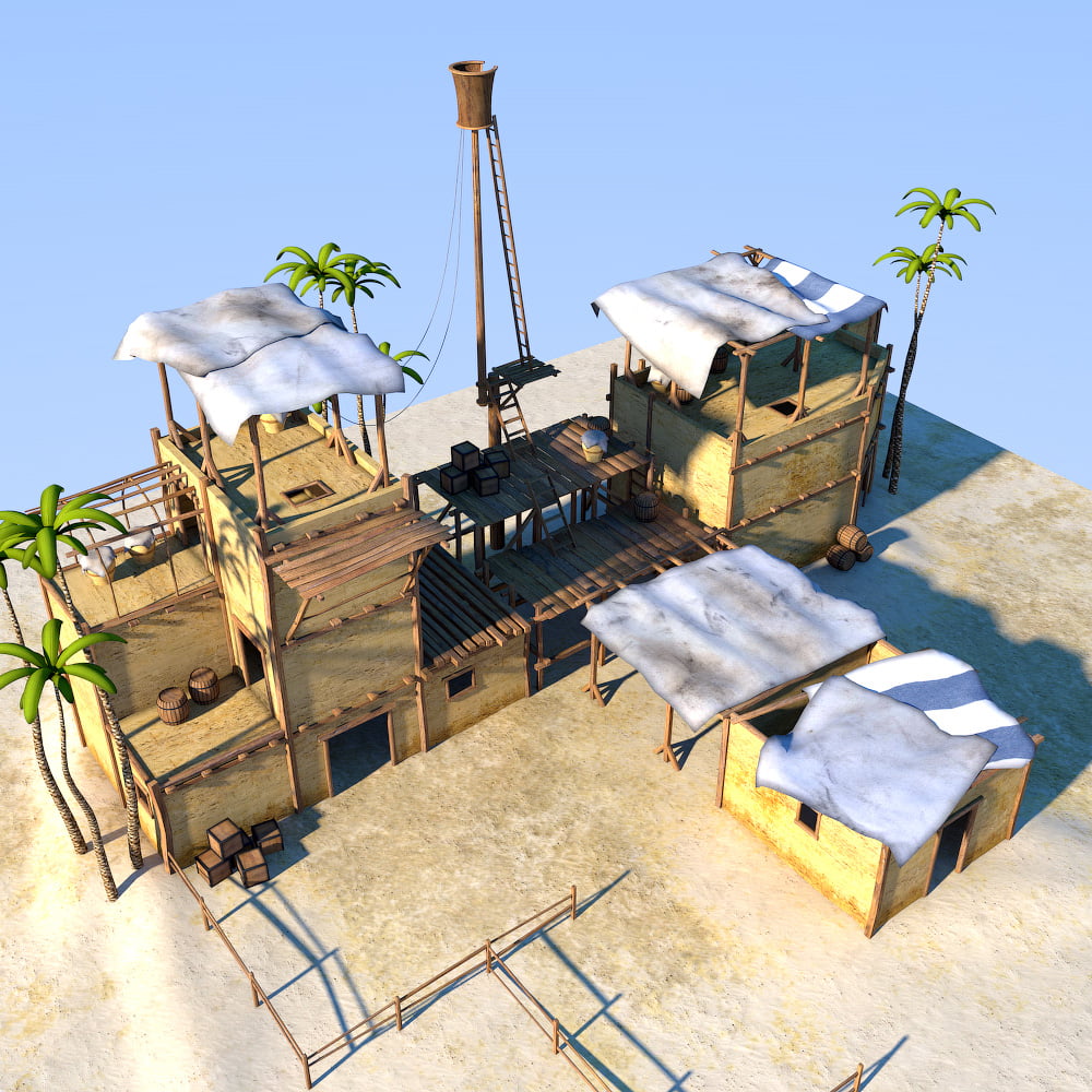 Desert outpost