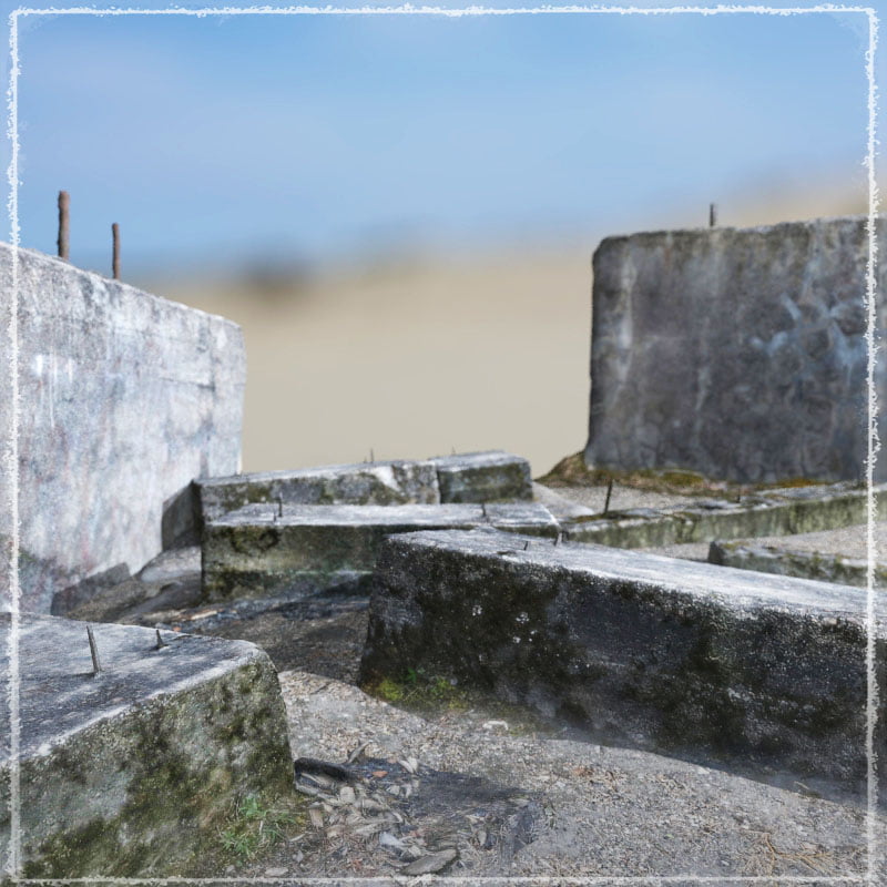 3d Scenery: Forgotten Concrete
