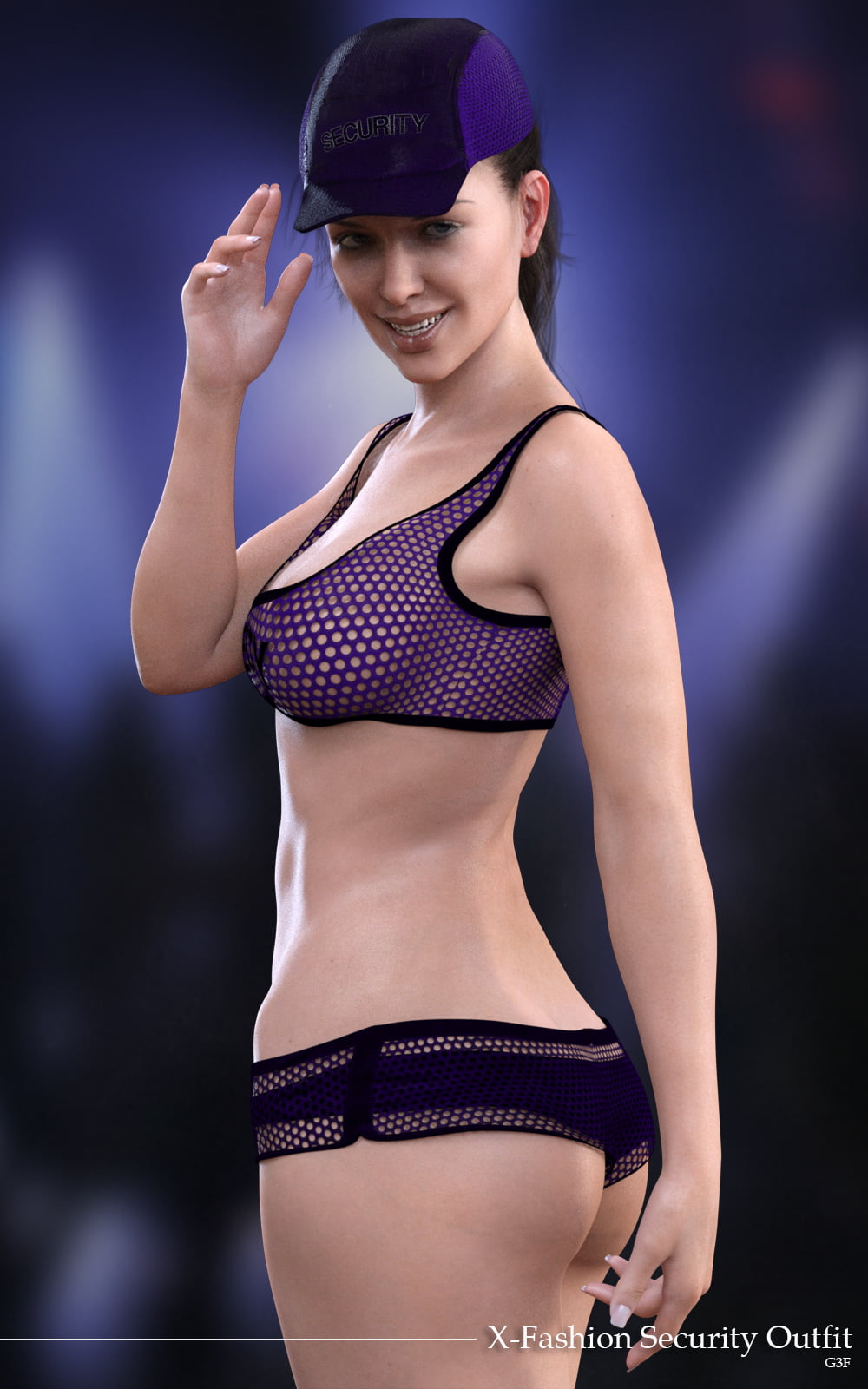 X-Fashion Security for Genesis 3 Females