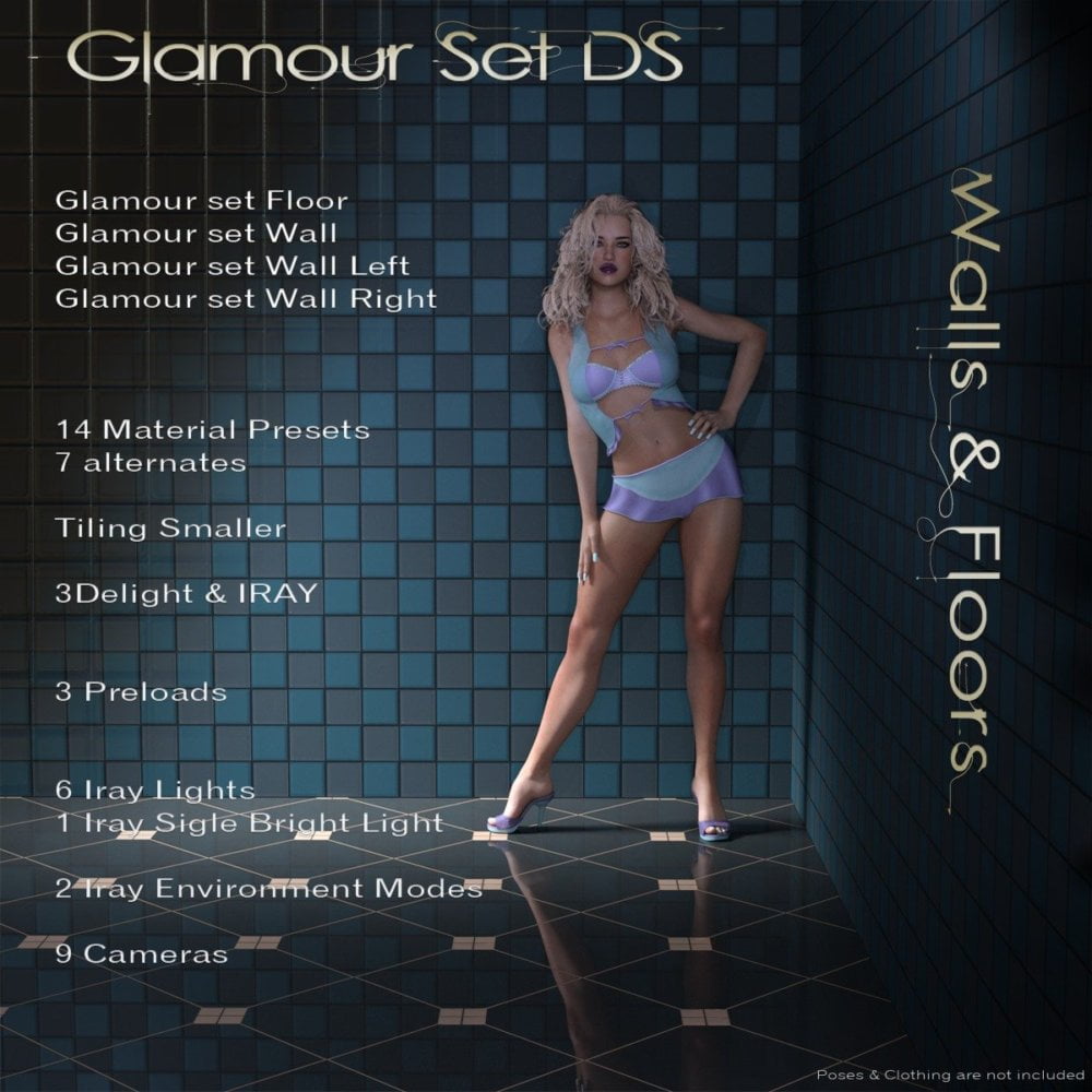 Glamour Set DS Floors & Walls