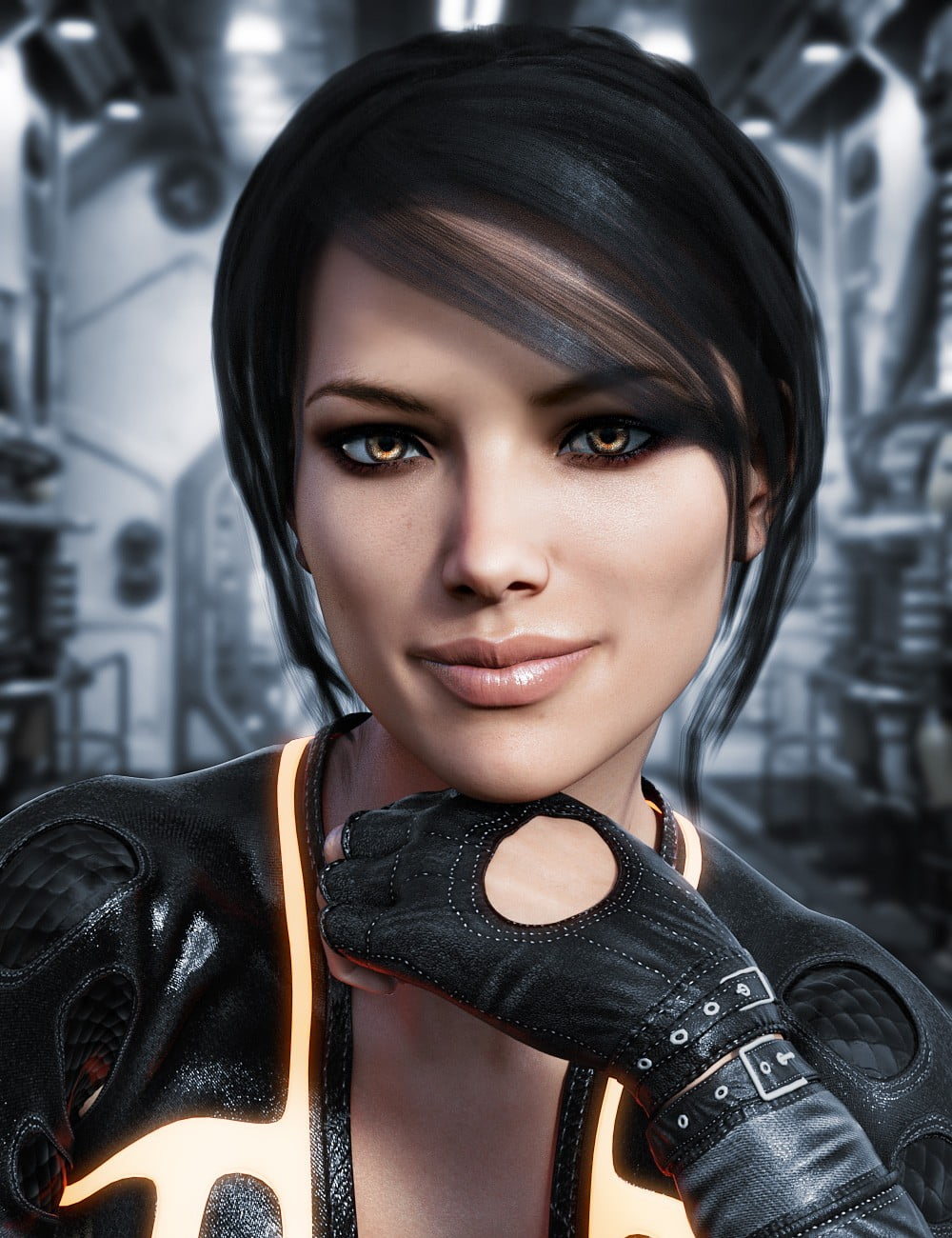 Ashley Hair for Genesis 3 Female(s)