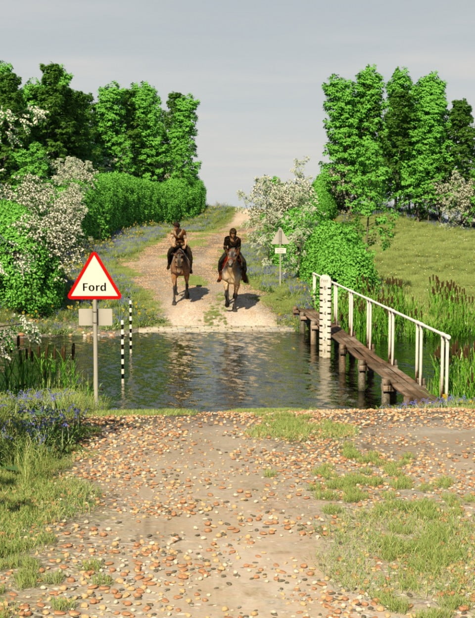 Country Ford for Daz Studio and Carrara