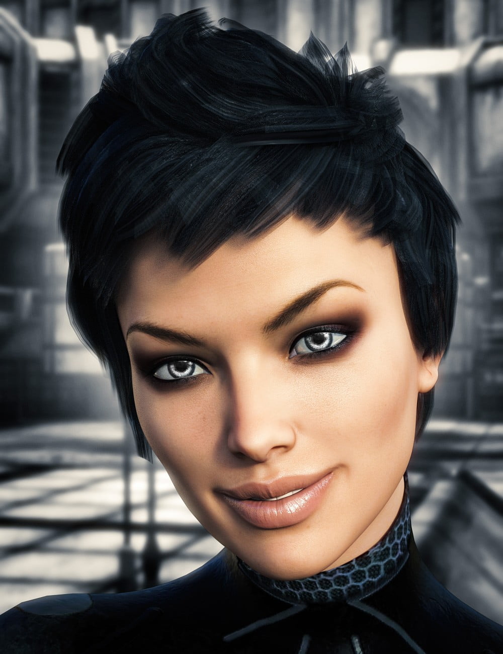 GlowFi Hair for Genesis 3