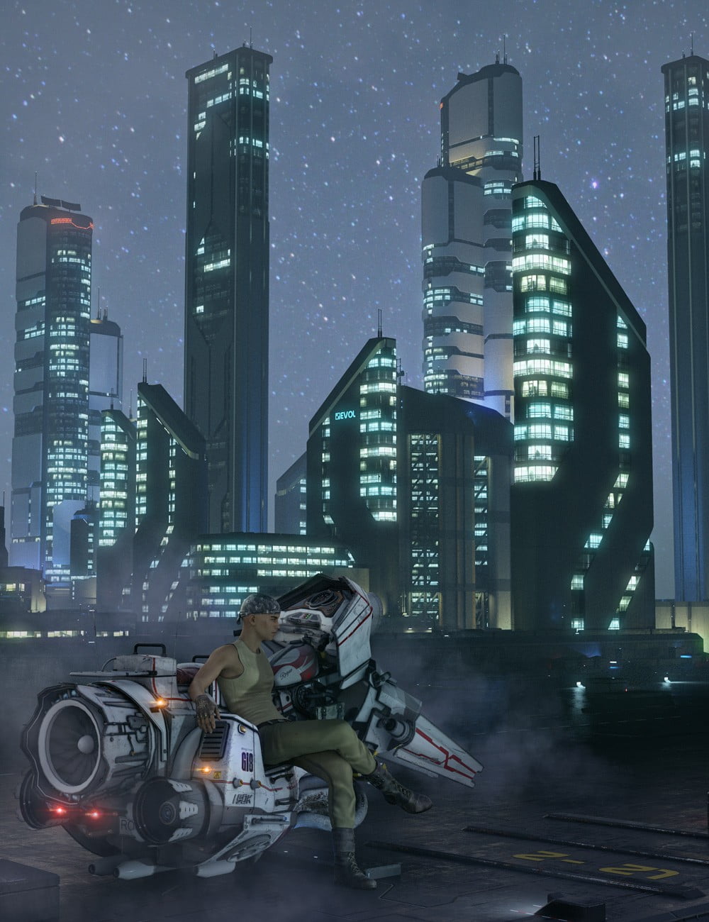 Greeble City Blocks 04