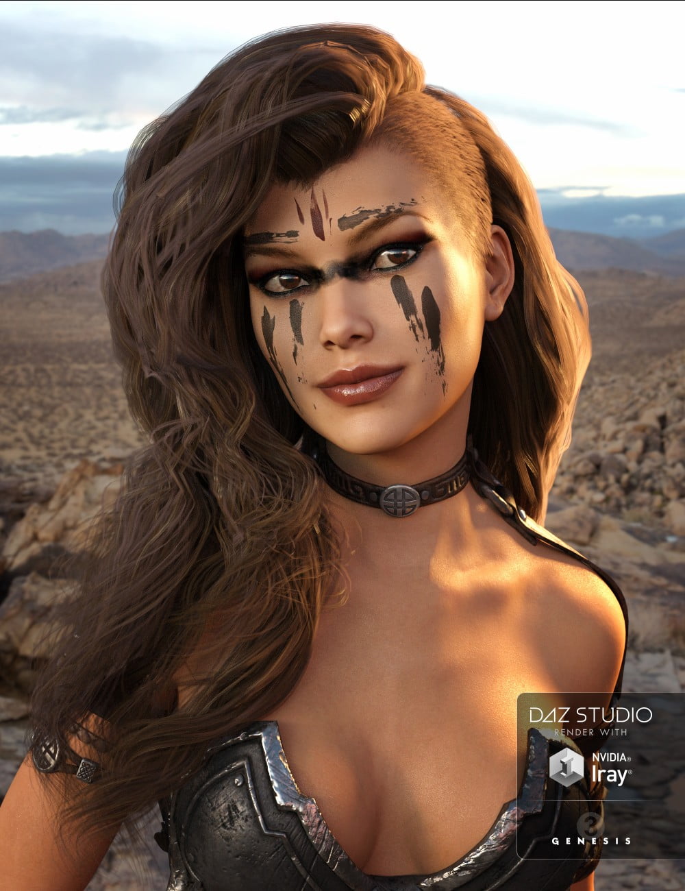 Adalyn Hair for Genesis 3 Female(s)