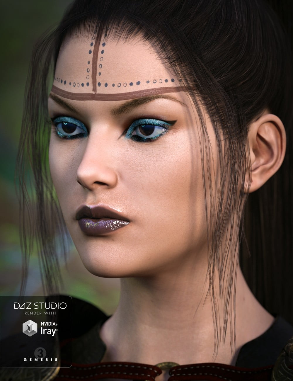 Warrior Makeups for Genesis 3 Female(s)