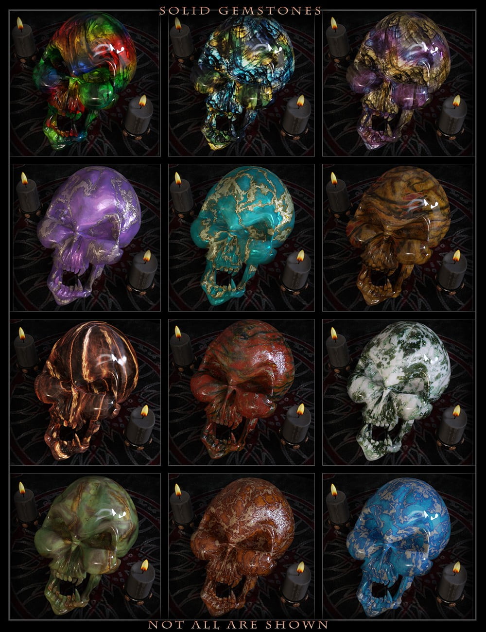 Gemology Iray Shaders Volume III