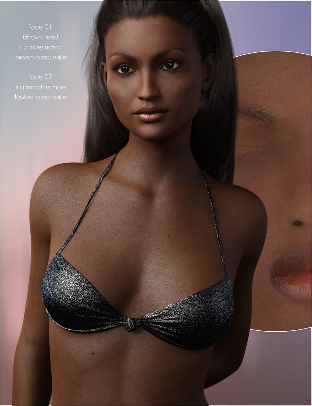 FWSA Skinvent Details Dark Merchant Resource for Genesis 3 Female(s)