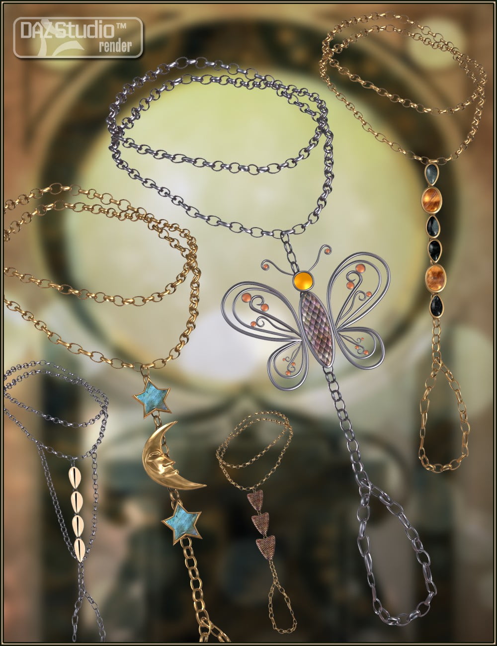 Bejeweled Bundle: Belly Chains And Hand And Foot Jewelry