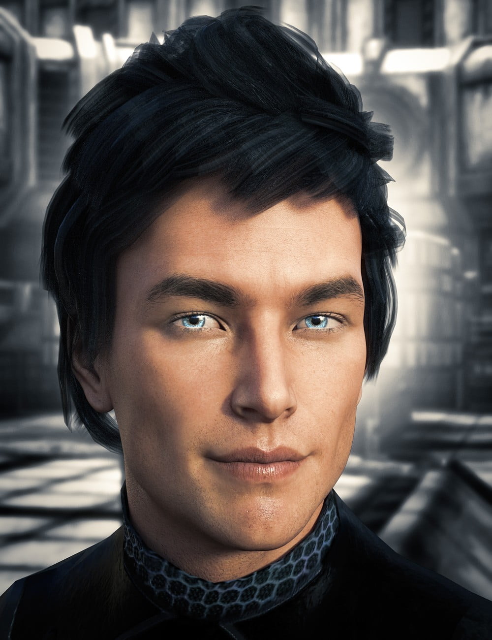 GlowFi Hair for Genesis 3