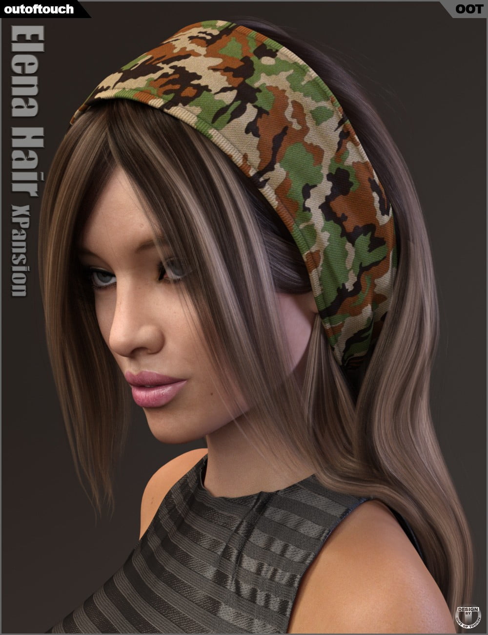 Elena Hair and OOT Hairblending 2.0 Texture XPansion