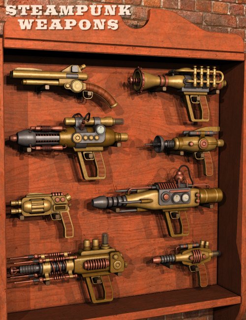 Steampunk Weapons
