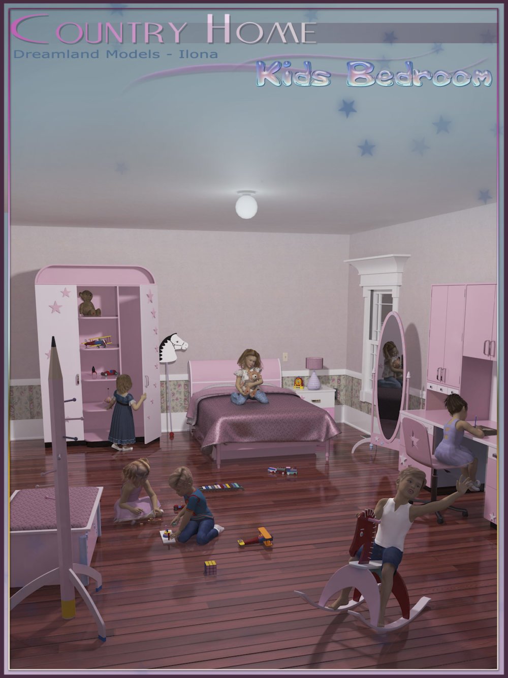 Country Home, Kids Bedroom