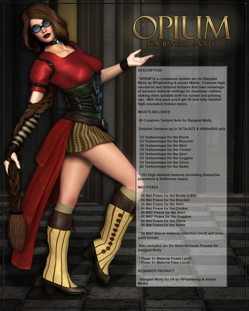 OPIUM for Bangtail Molly