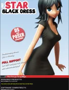 Black Dress for STAR by littlefox