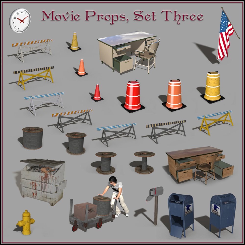 Movie Props, Set 03