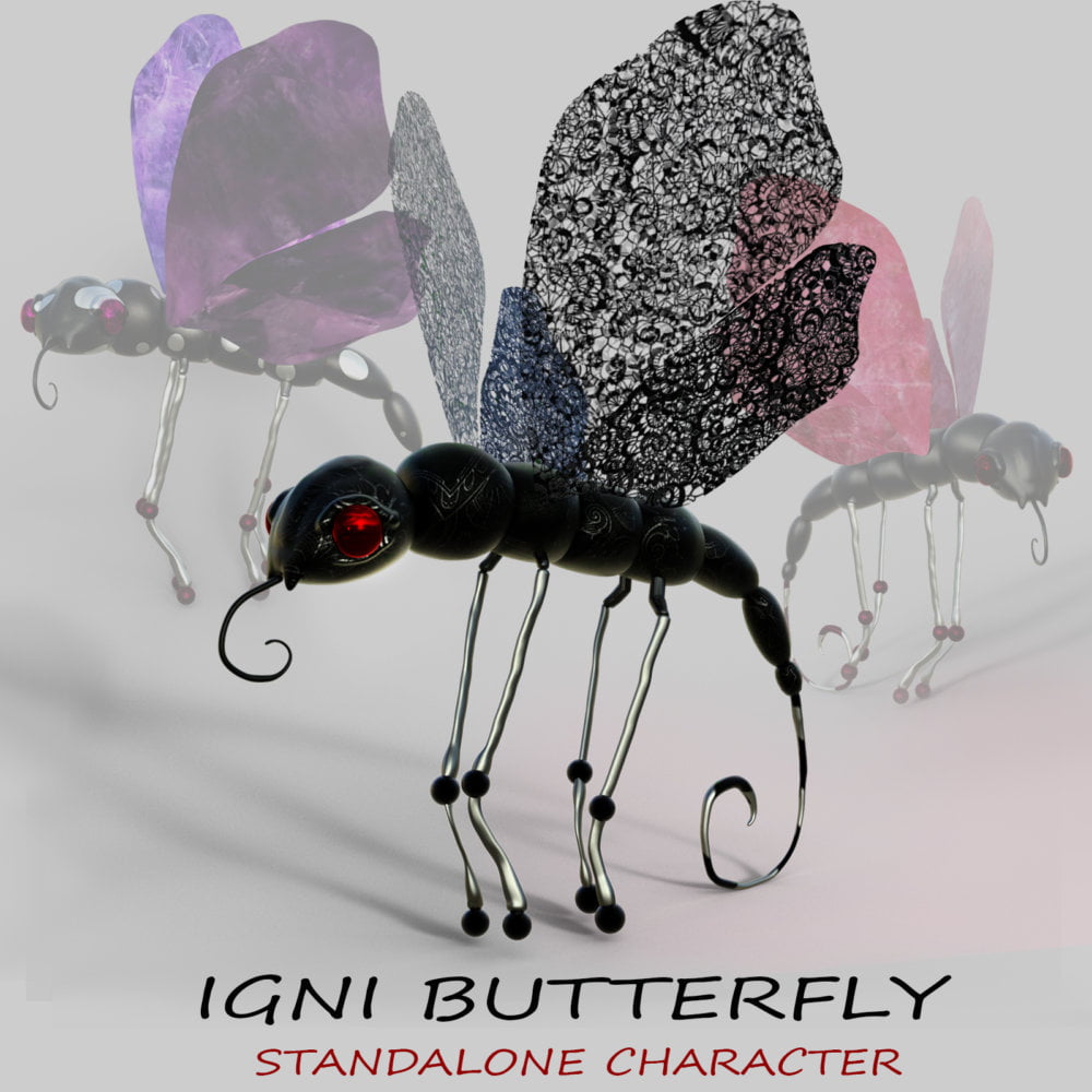 Igni Butterfly - Standalone Character