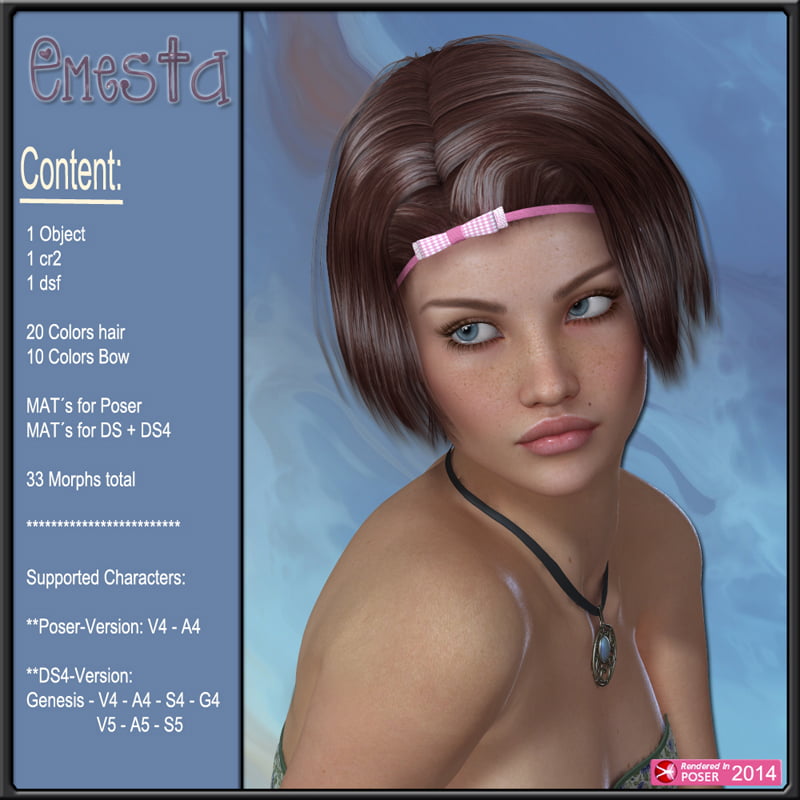 Emesta Hair for V4 and G1