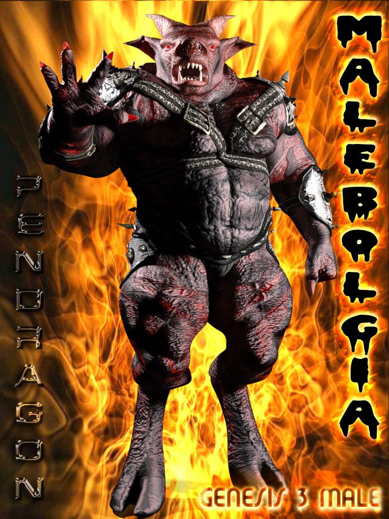 Malebolgia For Genesis 3 Male