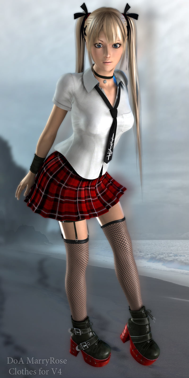 DoA MarryRose Clothes V4