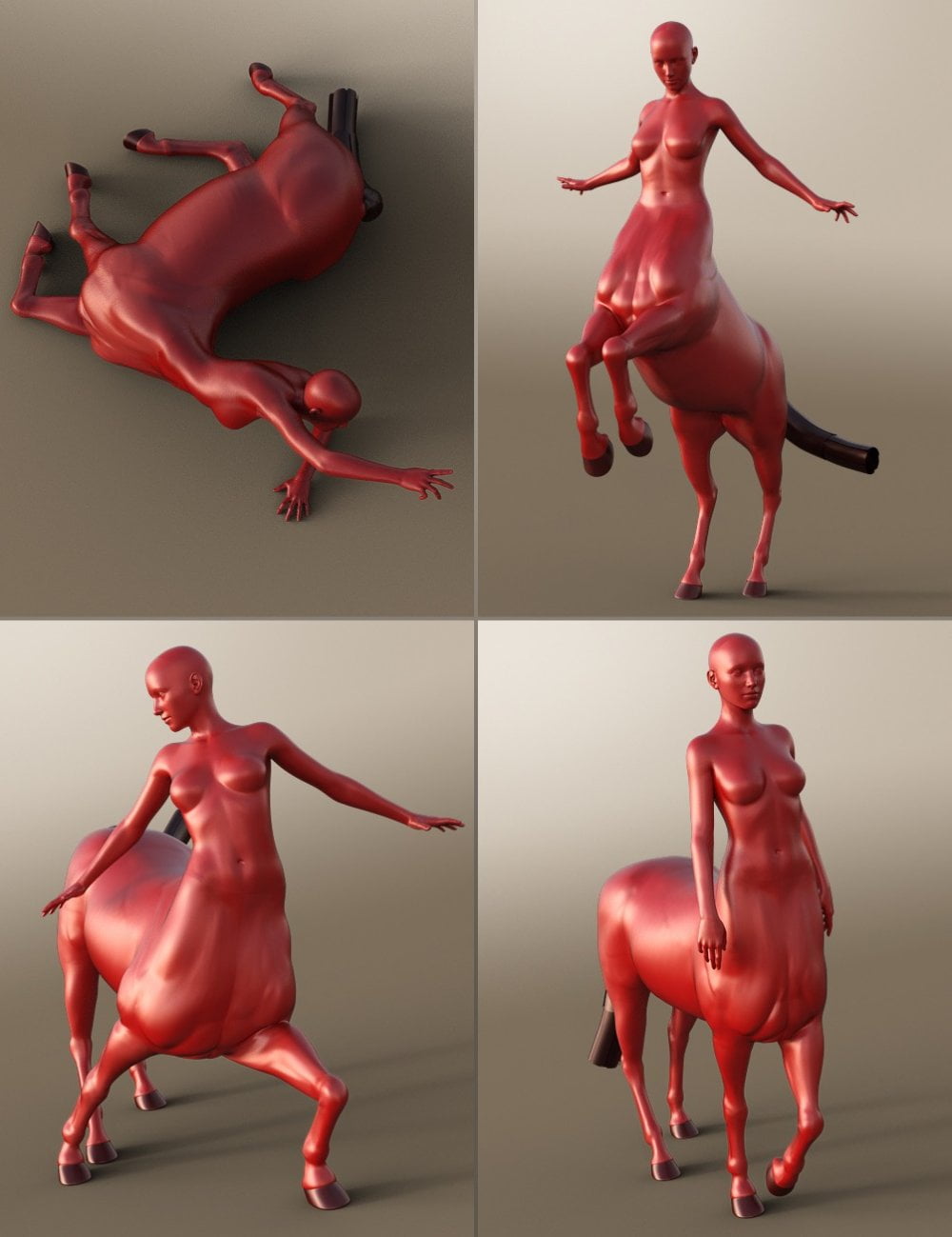 Inner Beauty Poses for Centaur 7 Female