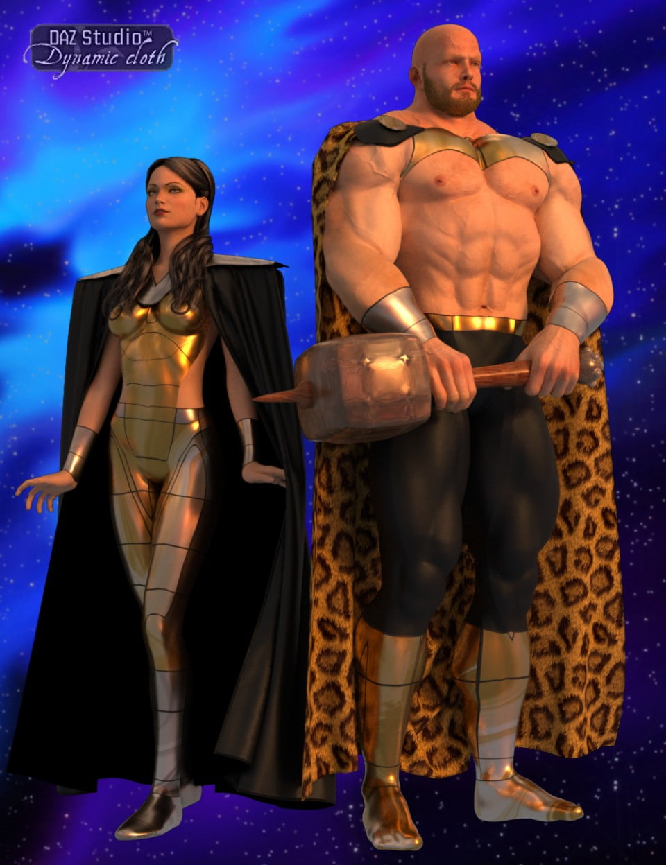 Dynamic Supersuit Set 2 Cosmic Gods