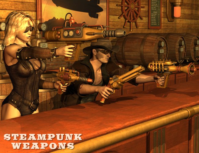 Steampunk Weapons