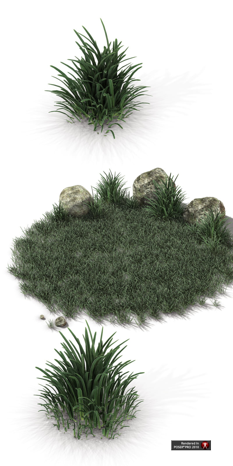 Realistic grass