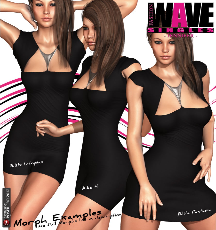 FASHIONWAVE Singles: Jennifer V4/A4/G4