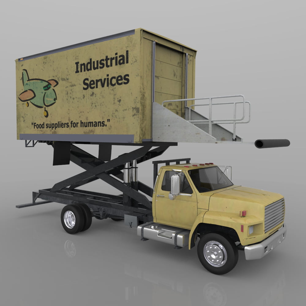 Airport Supply Truck (for Poser)