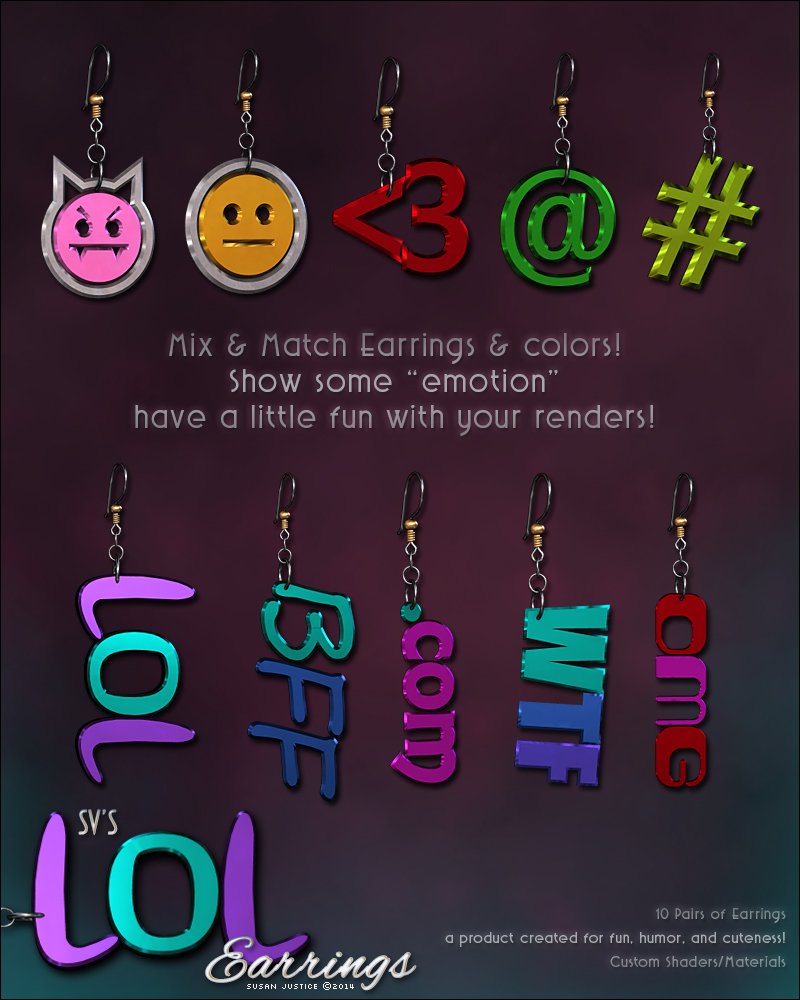 SV's LOL Earrings