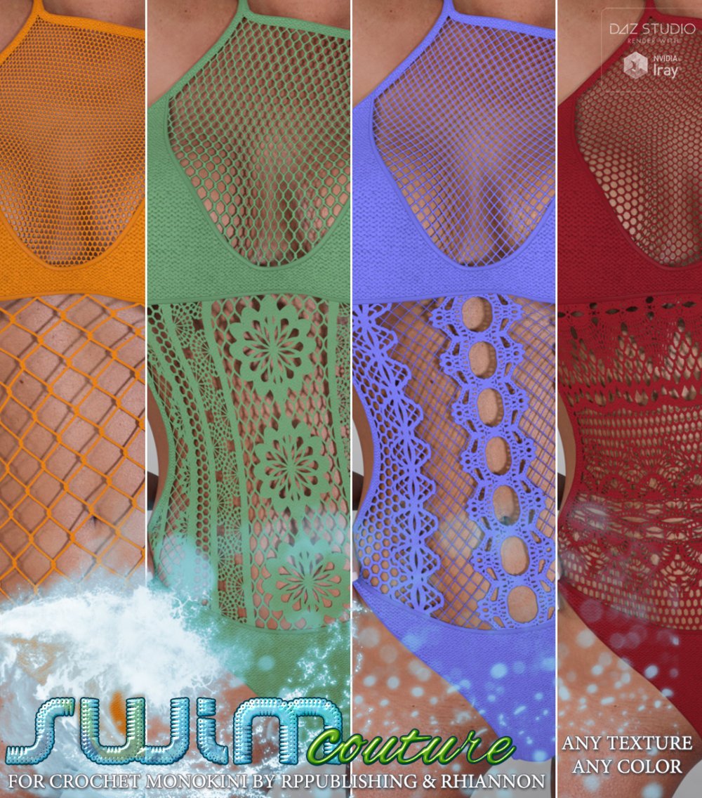 SWIM Couture for Crochet Monokini