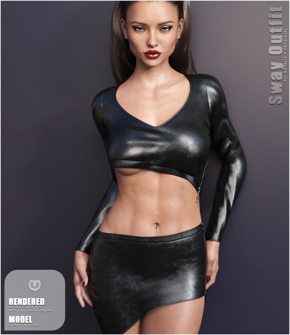Sway Outfit for Genesis 3 Female(s)