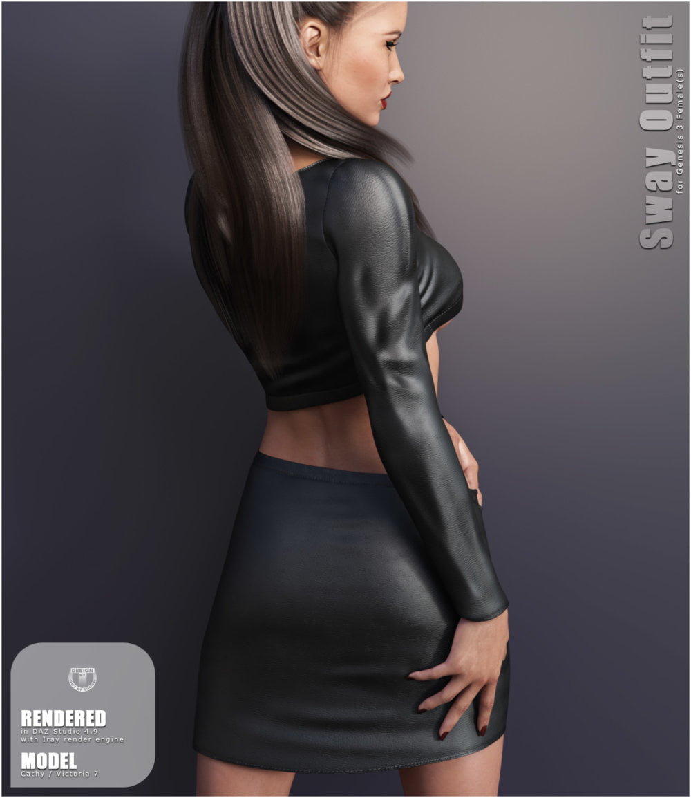 Sway Outfit for Genesis 3 Female(s)