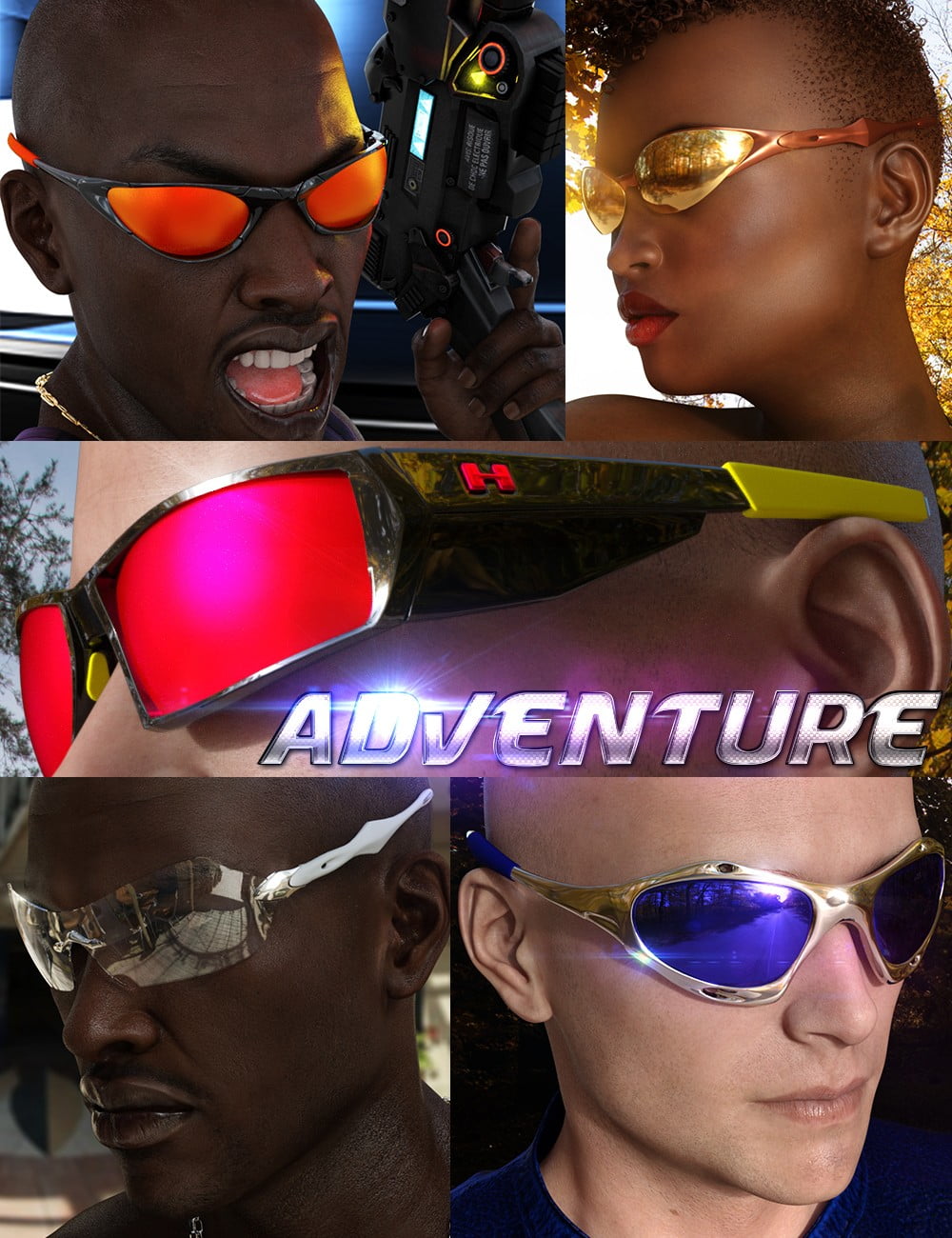 Eyewear Pack 1.0 – Adventure