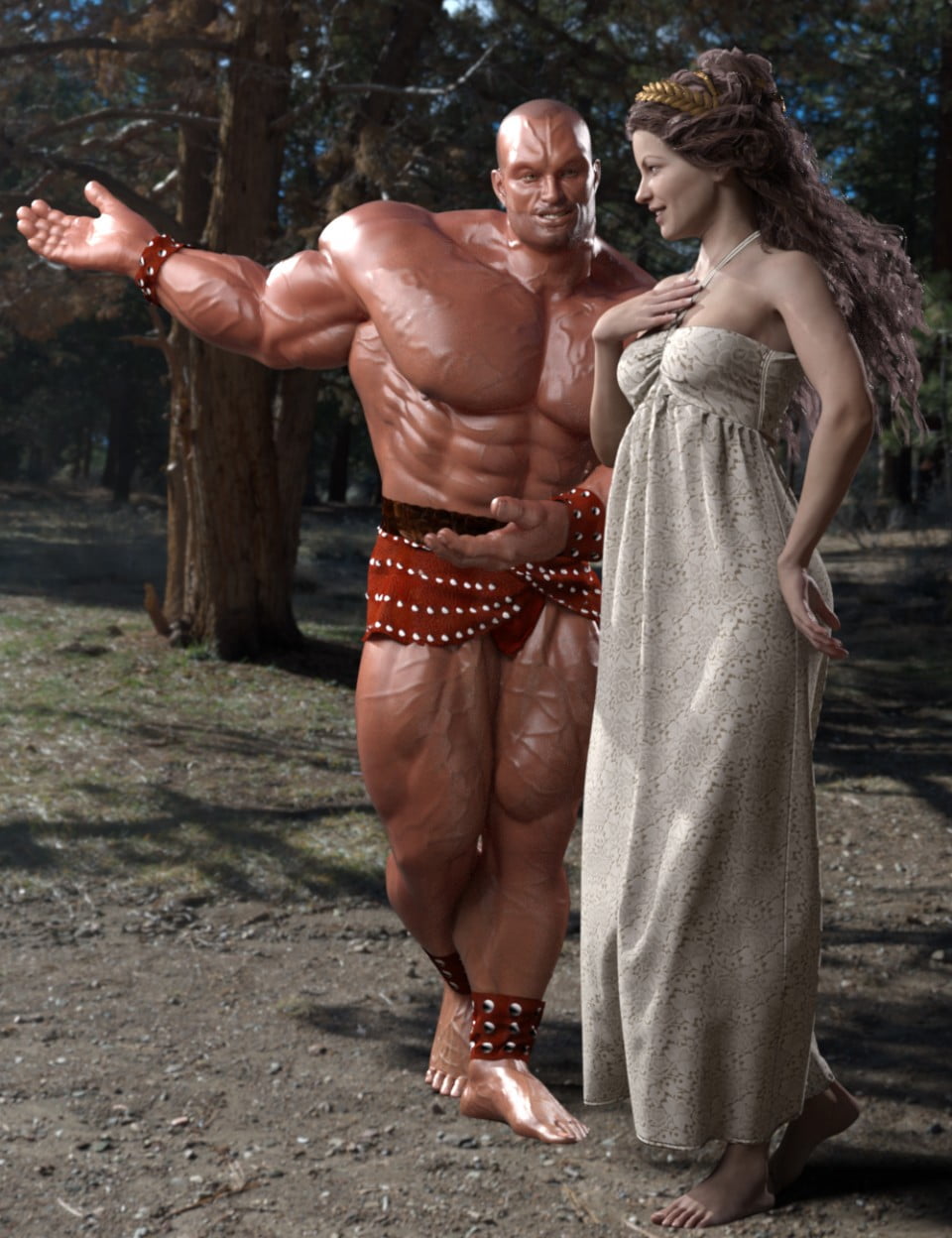 Hercules HD Loves Victoria 8 Poses