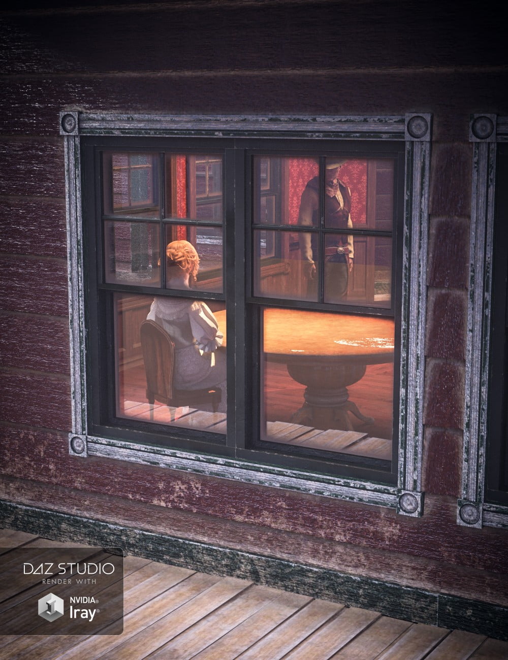 Collective3d Portrait Vignettes Old West 2