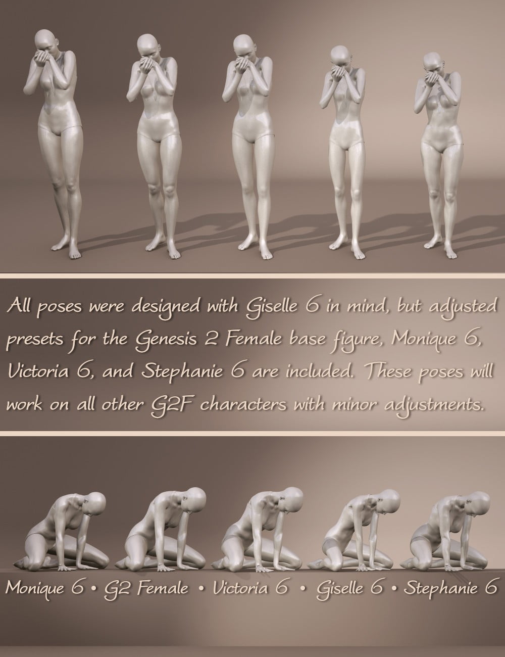 Curious for Giselle 6 and Genesis 2 Female