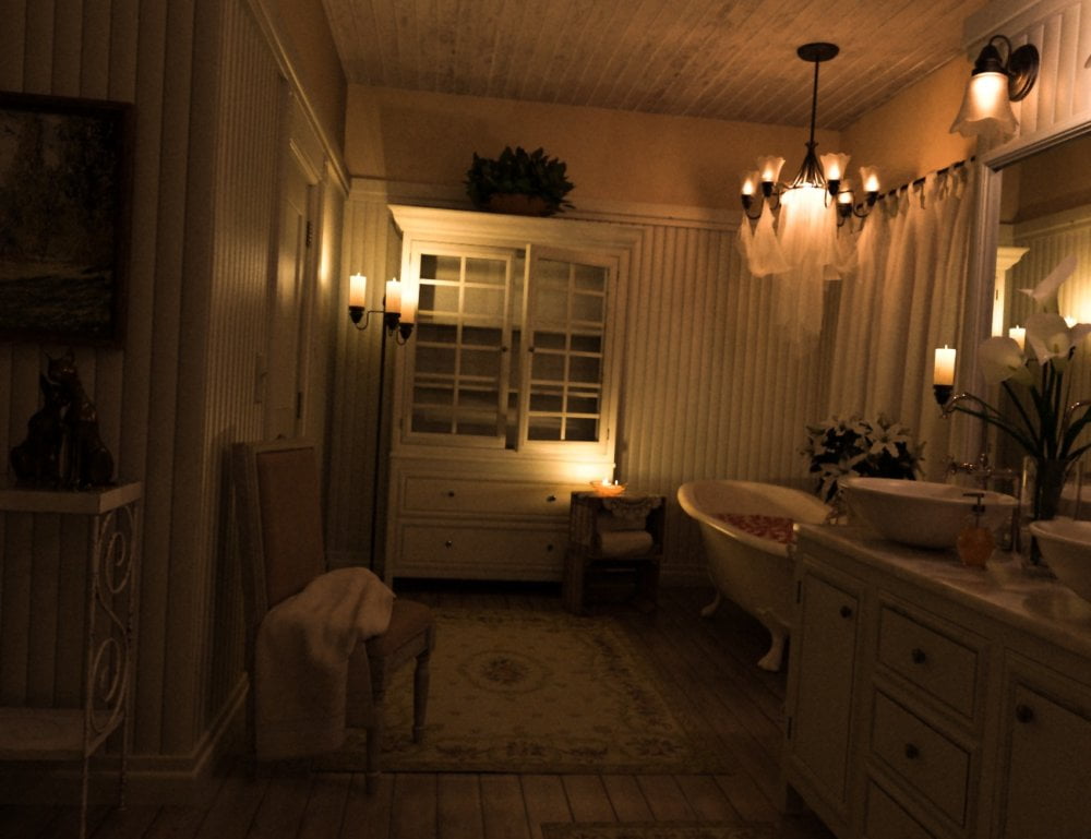 Woodman House: The Bathroom