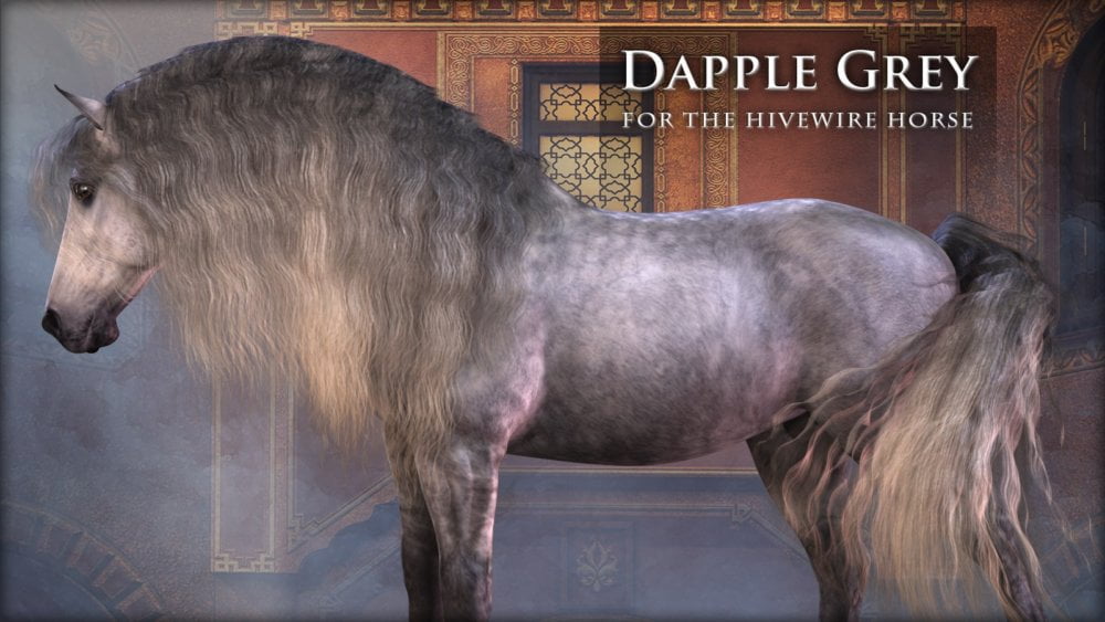CWRW Dapple Grey for the HiveWire Horse