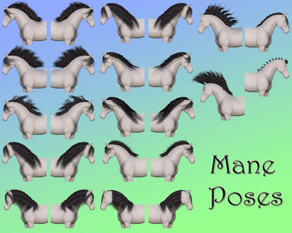 Show Off Poses for the HiveWire Horse