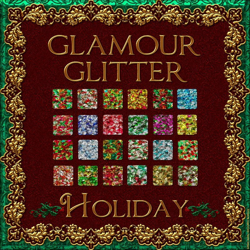 BLING! GLAMOUR GLITTER-Holiday