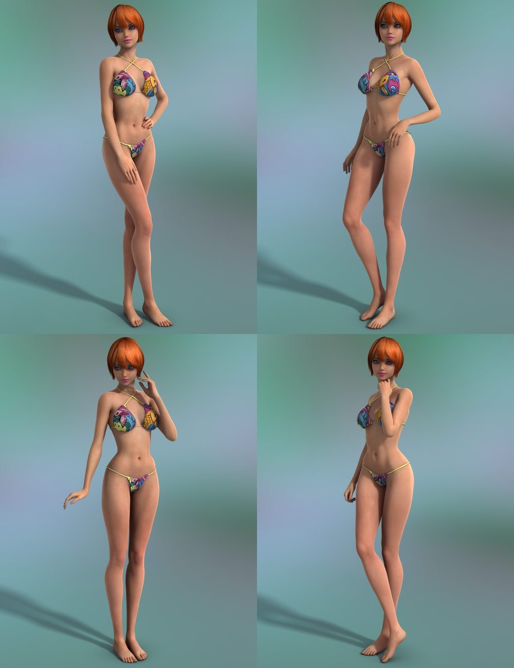 Sweet Girl Poses for Aiko 6