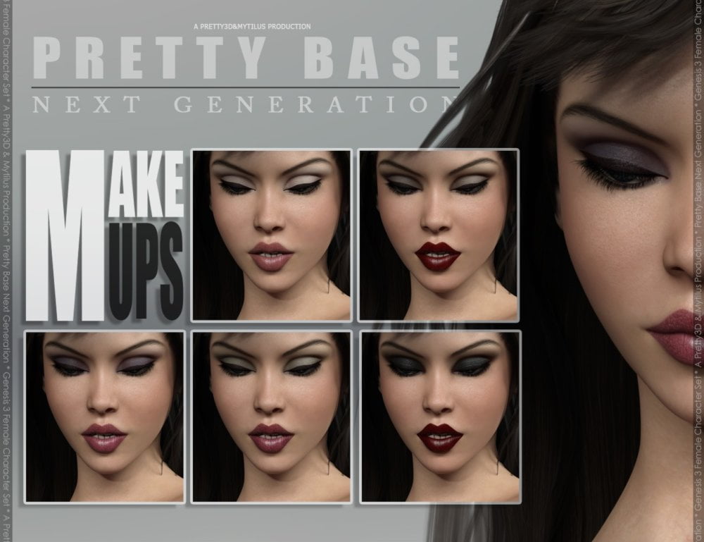 Pretty Base Next Generation for Genesis 3 Female
