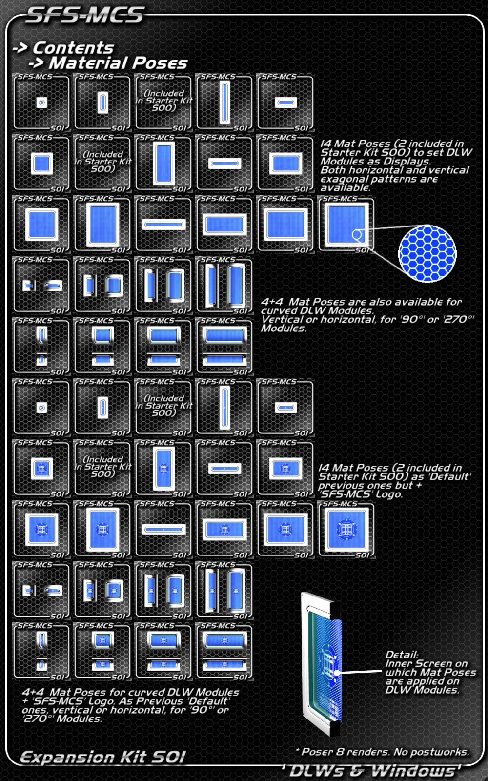 SFS-MCS 'DLWs & Windows Expansion Kit' (S01)