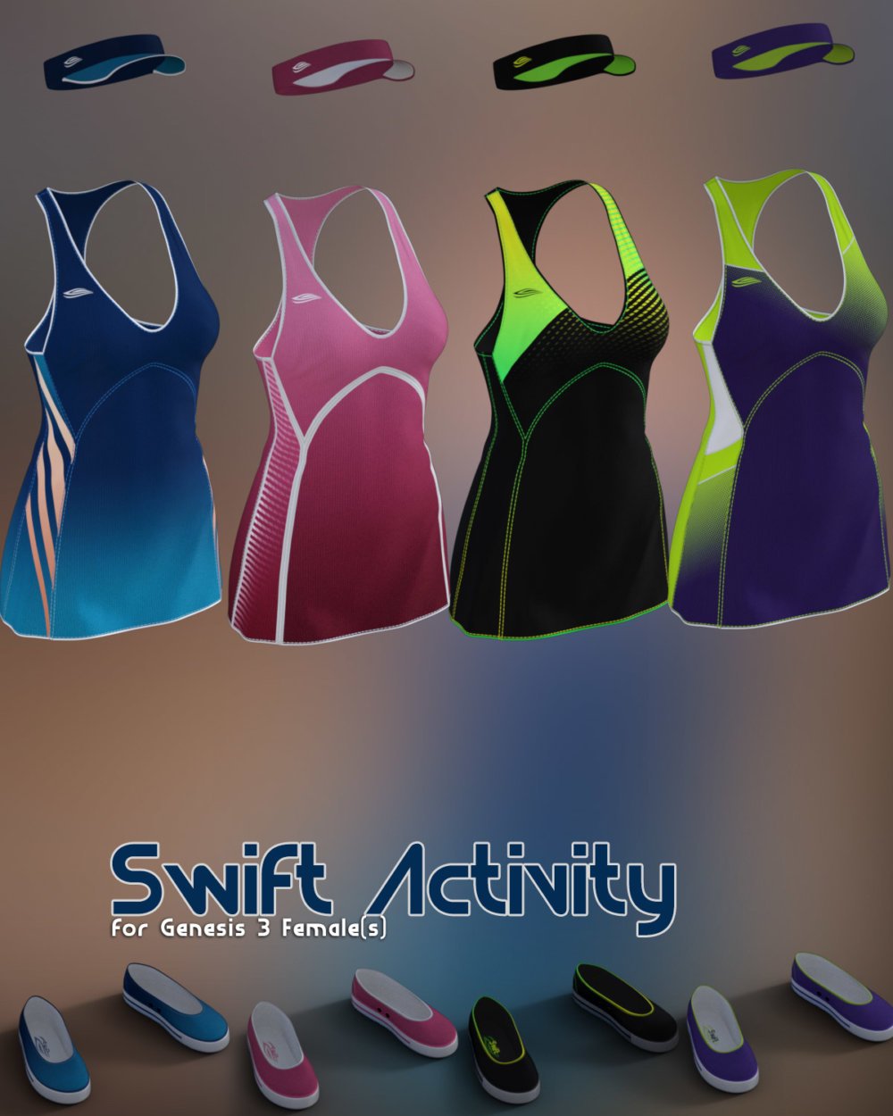 Swift Activity for Genesis 3 Females